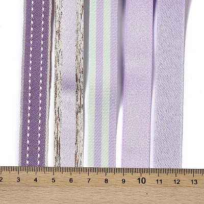 Polyester & Polycotton Ribbons Sets SRIB-P022-01D-10-1