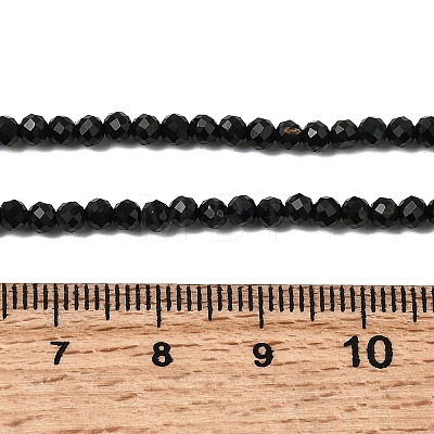Natural Black Agate Beads Strands G-H336-A02-02-1