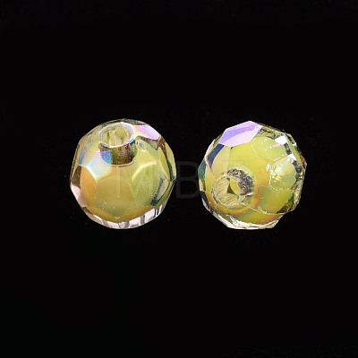 Transparent Acrylic Beads X-TACR-S152-04B-SS2105-1