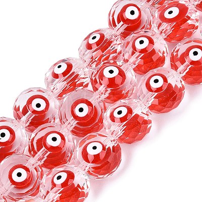 Glass Enamel Beads Strands GLAA-Q112-01A-05-1