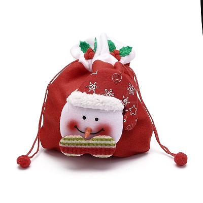 Christmas Velvet Candy Bags Decorations ABAG-I003-01C-1