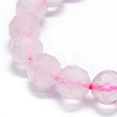 Natural Rose Quartz Beads Strands G-G927-28A-1