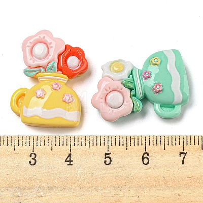 Opaque Resin Decoden Cabochons CRES-R200-05-1