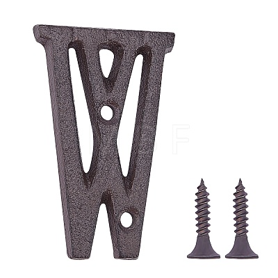 Iron Home Address Number AJEW-WH0126-25W-1