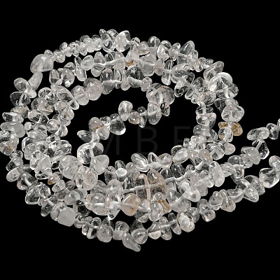 Natural Quartz Crystal Chip Beads Strands G-M205-01A-1