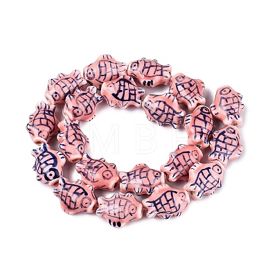 Handmade Porcelain Beads PORC-Q007-09H-1