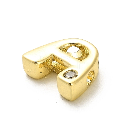 Rack Plating Brass Cubic Zirconia Beads KK-L210-008G-A-1