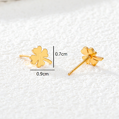 Stainless Steel Stud Earring MA7474-3-1