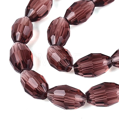 Transparent Glass Beads Strands LS-GLAA-N071-01A-A19-1