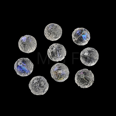 Transparent Glass Beads GLAA-D025-03H-1