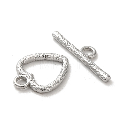 Non-Tarnish 304 Stainless Steel Toggle Clasps STAS-C091-01P-1