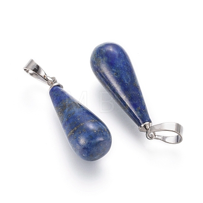 Natural Lapis Lazuli Pendants G-G804-A06-1