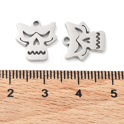 316 Surgical Stainless Steel Charms STAS-Q314-07P-1