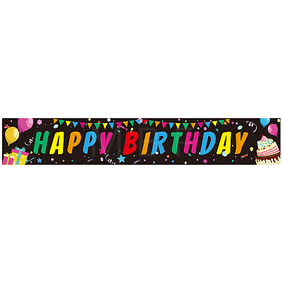 Polyester Hanging Banners Children Birthday AJEW-WH0190-003-1
