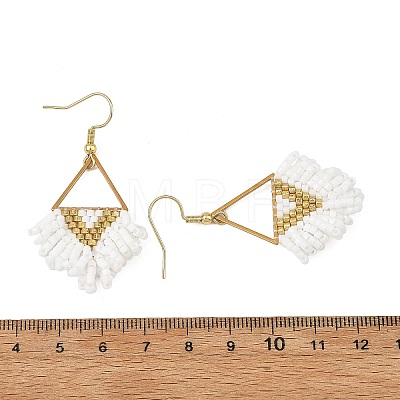 304 Stainless Steel Dangle Earrings EJEW-MZ00806-01-1