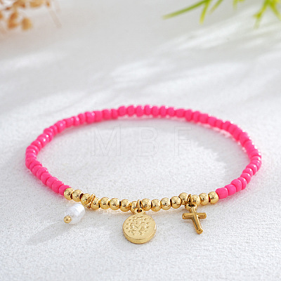 Adjustable 304 Stainless Steel Charm Bracelets KR8623-12-1