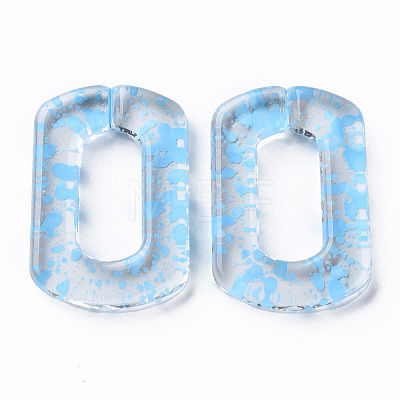 Transparent Acrylic Linking Rings OACR-N009-017A-04-1