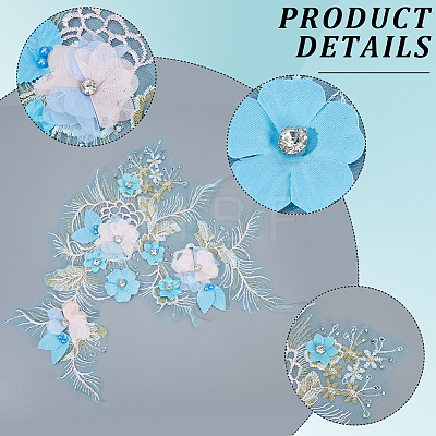 Polyester Embroidery Lace Sewing Ornaments DIY-WH2031-077A-02-1