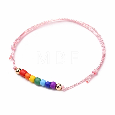 Adjustable Polyester Cord Bracelets BJEW-JB05752-1