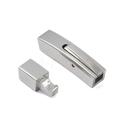 Non-Tarnish 316 Stainless Steel Bayonet Clasps STAS-K282-08D-P-1