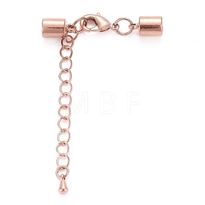 Brass Chain Extender KK-L089-03RG-NF-1