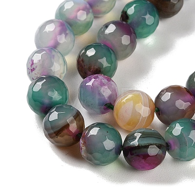 Natural Agate Beads Strands G-M437-B01-01G-1