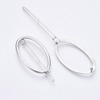 Alloy Hollow Geometric Hair Pin PHAR-N005-002P-1