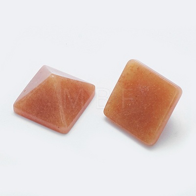 Natural Red Aventurine Cabochons G-G759-Y01-1