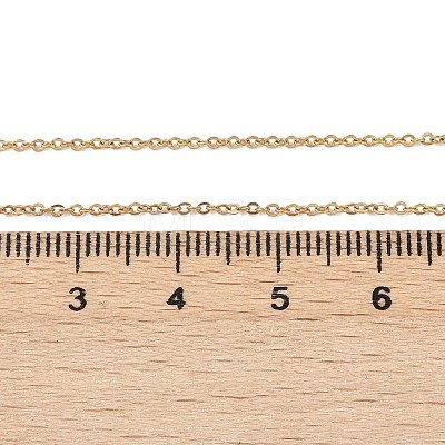 304 Stainless Steel Cable Chain Necklaces X-NJEW-M151-24G-1