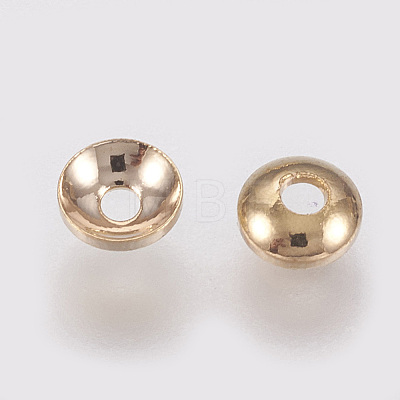 Brass Bead Caps LS-X-KK-T014-122G-1