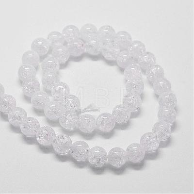 Natural Crackle Quartz Beads Strands G-D840-01-12mm-1