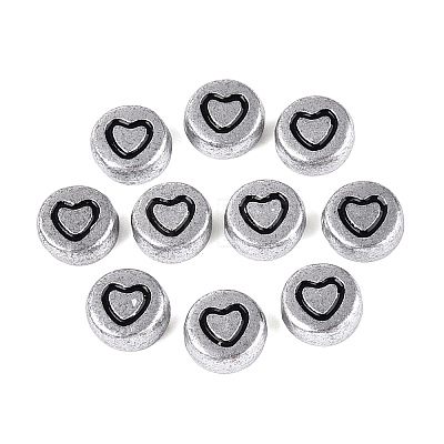 Plating Opaque Acrylic Beads AC-N167-05AS-1