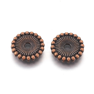 Tibetan Style Alloy Spacer Beads X-TIBE-47916-R-FF-1