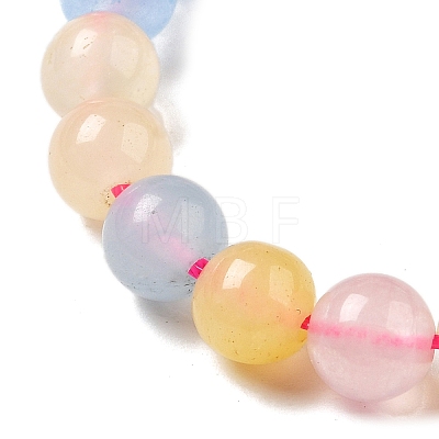 Dyed Natural Malaysia Jade Beads Strands G-G021-02A-14-1