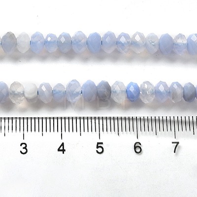 Natural Banded Agate/Striped Agate Beads Strands G-E605-A02-01G-1
