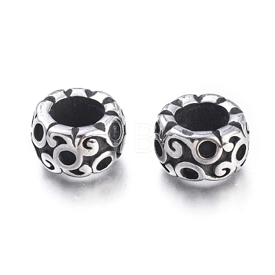 304 Stainless Steel Beads STAS-M274-088AS-1