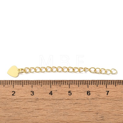 Rack Plating Brass Chain Extender KK-A229-18G-1