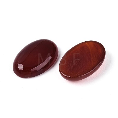 Natural Red Agate(Dyed & Heated) Cabochons G-N361-05B-05-1