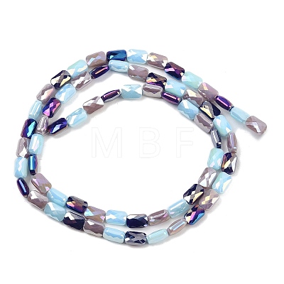 Electroplate Glass Beads Strands EGLA-D300-05-07-1