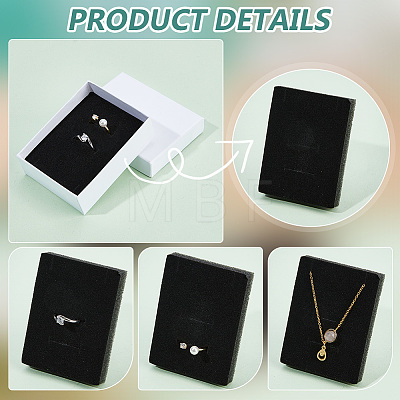  12Pcs Cardboard Jewelry Packaging Boxes CON-NB0002-26C-1