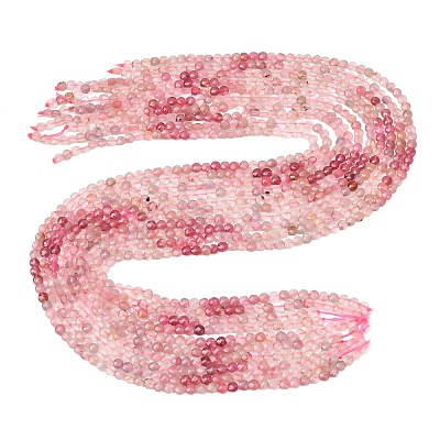 Gradient Natural Tourmaline Beads Strands GG-CBA9631-D06-01B-1