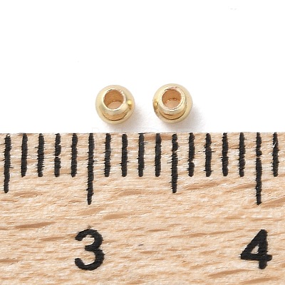 Rack Plating Brass Spacer Beads KKB-I709-03B-G01-1