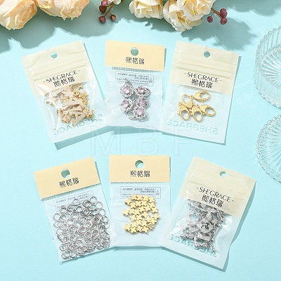 SHEGRACE Brass Closed Jump Rings XGRQ5F266-804G-1