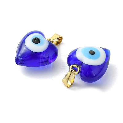 Handmade Lampwork Pendants PALLOY-JF05629-02-1