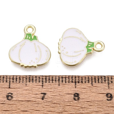 Alloy Enamel Pendants ENAM-Q003-18G-1