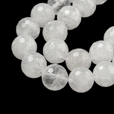 Natural Quartz Crystal Beads Strands G-E571-A11-03-1