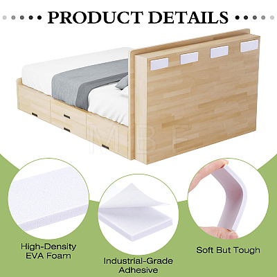 20Pcs EVA Foam Double-sided Tape Shockproof Protective Strip DIY-WH0504-978B-1