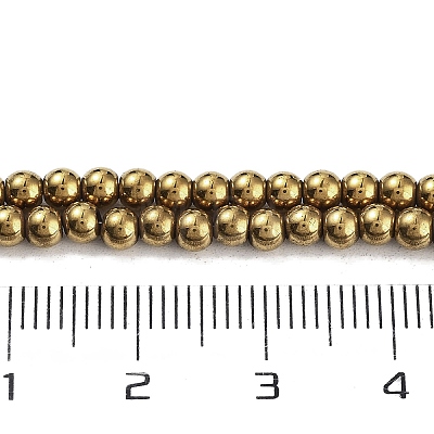 Synthetic Magnetic Hematite Beads Strands G-P545-K01-01B-1