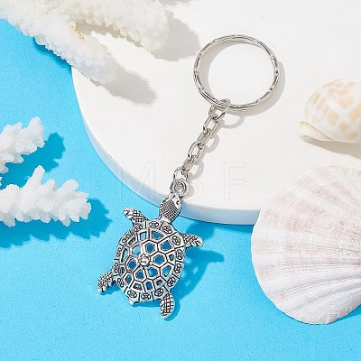 Tortoise Alloy Pendant Keychain KEYC-JKC00701-1