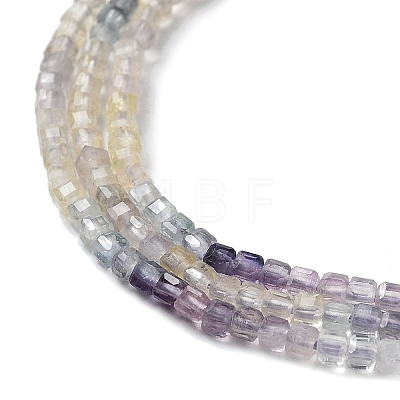 Natural Fluorite Beads Strands G-D080-B01-1